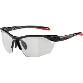 Очки велосипедные Alpina Twist Five HR VL+, Black-Red/Black, A8592132, изображение  - НаВелосипеде.рф
