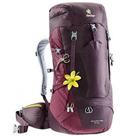 Велорюкзак Deuter Futura PRO SL, женский, 34 л, aubergine-maron, 3401018_5525, изображение  - НаВелосипеде.рф
