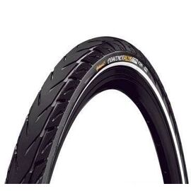 Велопокрышка Continental CONTACT Plus City, 26 x 2.20 (55-559), Reflex, SafetyPlus Breaker, E50, черный, 101334, изображение  - НаВелосипеде.рф