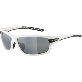 Очки велосипедные Alpina Tri-Scray 2.0, White Matt-Black/Black Mirror+Clear+Orange Mirror, A8641310_10, изображение  - НаВелосипеде.рф