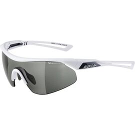 Очки велосипедные Alpina Nylos Shield VL, White/Black, A8633110, изображение  - НаВелосипеде.рф