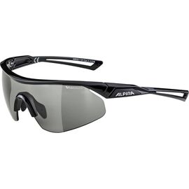 Очки велосипедные Alpina Nylos Shield VL, Black/Black, A8633131, изображение  - НаВелосипеде.рф
