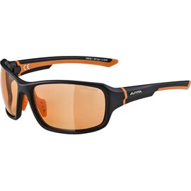 Очки велосипедные Alpina Lyron VL, Black Matt Orange/Orange, A8629135, изображение  - НаВелосипеде.рф