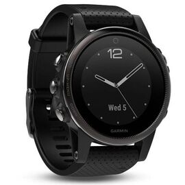 Смарт-часы Garmin fenix 5S, GPS, Sapphire Black, 010-01685-11, изображение  - НаВелосипеде.рф