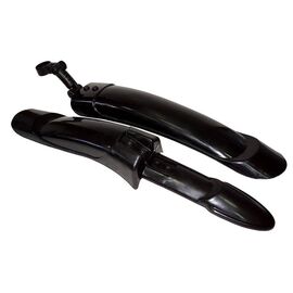 Крыло заднее Vinca Sport, 24"-26", пластик, черное, HN 09 rear, изображение  - НаВелосипеде.рф