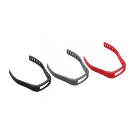 Ремешки сменные Garmin, комплект, для vivofit, пластик, малый размер S, Black/Slate/Red, 010-12149-03, изображение  - НаВелосипеде.рф