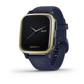 Смарт-часы Garmin Venu Sq NFC Music, WW, Navy/Light Gold, 010-02426-12, изображение  - НаВелосипеде.рф