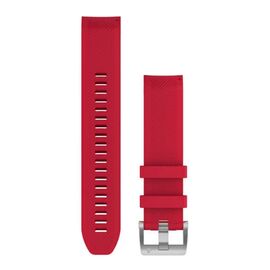 Ремешок Garmin, для MARQ, QuickFit, 22мм, Silicone Strap, Plasma Red, 010-12738-17, изображение  - НаВелосипеде.рф