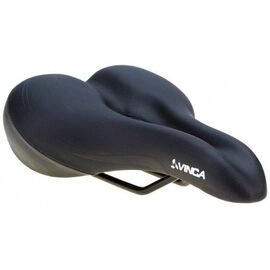 Седло велосипедное Vinca Sport, 275*175 мм, VS 106, изображение  - НаВелосипеде.рф