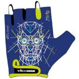 Перчатки велосипедные детские Vinca Sport Iron boy blue New Design, Вариант УТ-00159599: Размер: 4XS, изображение  - НаВелосипеде.рф