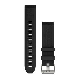 Ремешок сменный Garmin, для Marq, силикон, черный, 010-12738-05, изображение  - НаВелосипеде.рф