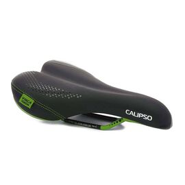 Седло велосипедное Vinca Sport, 258*160 мм, черное, VS 04 calipco black, изображение  - НаВелосипеде.рф
