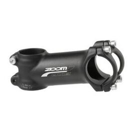 Вынос велосипедный ZOOM, внешний, нерегулируемый, 1 1/8", 110мм/+7`, длина руля 31.8мм, алюминий, черный, 5-404389, изображение  - НаВелосипеде.рф
