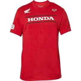 Футболка Fox Honda SS Tee, короткий рукав, Chili, 2020, 26017-555-2X, Вариант УТ-00239719: Размер: L , изображение  - НаВелосипеде.рф