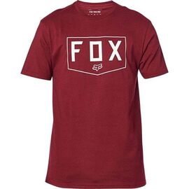 Футболка Fox Shield SS Premium Tee, Cranberry, 24429-527, Вариант УТ-00239821: Размер: L , изображение  - НаВелосипеде.рф