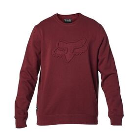 Толстовка Fox Refract Dwr Crew Fleece, Cranberry, 23904-527, Вариант УТ-00239671: Размер: L (23904-527-L), изображение  - НаВелосипеде.рф