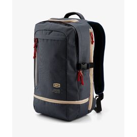 Рюкзак велосипедный 100% Transit Backpack Steel, серый, 01005-245-01, изображение  - НаВелосипеде.рф