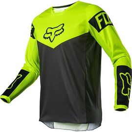 Велоджерси Fox 180 Revn Jersey, Flow Yellow, 25762-130-2X, Вариант УТ-00229670: Размер: L , изображение  - НаВелосипеде.рф