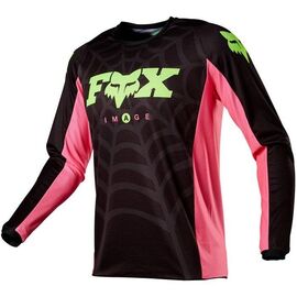 Велоджерси Fox 180 Venin SE Jersey, Black, 26696-001-2X, Вариант УТ-00229679: Размер: L , изображение  - НаВелосипеде.рф