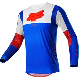 Велоджерси Fox Airline Pilr LE Jersey, Blue/Red, 24859-149-2X, Вариант УТ-00229702: Размер: XXL, изображение  - НаВелосипеде.рф