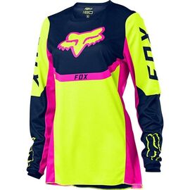 Велоджерси Fox 180 Voke Youth Girls Jersey, подростковая, Flow Yellow, 25866-130-YL, Вариант УТ-00239494: Размер: YL , изображение  - НаВелосипеде.рф