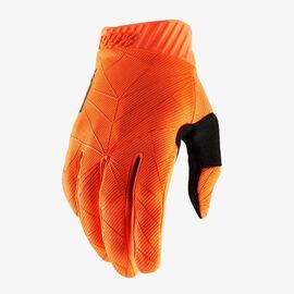 Велоперчатки 100% Ridefit Glove, Fluo Orange/Black, 2020, 10014-260-14, Вариант УТ-00225816: Размер: XXL, изображение  - НаВелосипеде.рф