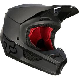 Велошлем Fox V1 Helmet, Matte Black, 2020, 27740-255, Вариант УТ-00229762: Размер: L , изображение  - НаВелосипеде.рф