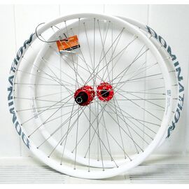 Колеса велосипедные 27,5" ColtBikes Endurance SL (wh/gry) + COLT .38 (red) + Rodi St.Steel, изображение  - НаВелосипеде.рф