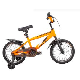 Детский велосипед TECH TEAM PANDA 18" 2020, Вариант УТ-00243027: Возраст 4–7 лет (Рост: от 110 до 120 см.), Цвет: неоново-зеленый , изображение  - НаВелосипеде.рф