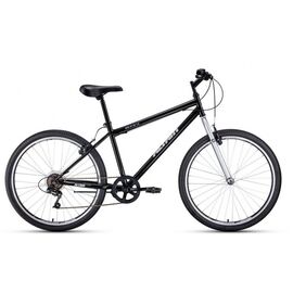 Горный велосипед ALTAIR MTB HT 26 1.0 2021, Вариант УТ-00241502: Рама: 17" (Рост: 158-172 см.), Цвет: темно-серый/черный, изображение  - НаВелосипеде.рф