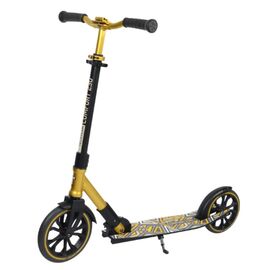 Самокат Tech Team Comfort 230R, складной, подрастковый, двухколесный, золотой, NN003960, изображение  - НаВелосипеде.рф