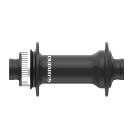 Втулка велосипедная SHIMANO  MT410-B, передняя, 32 Н, Center Lock, под ось 15 мм, OLD 110 мм, черный, EHBMT410BB, изображение  - НаВелосипеде.рф