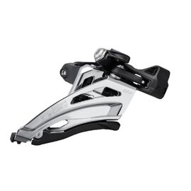Переключатель передний SHIMANO Deore M5100-M, side-swing, на хомут 34,9 (с адапт. 28,6/31,8), для 2x11 s, IFDM5100MX4, изображение  - НаВелосипеде.рф