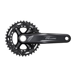 Система велосипедная SHIMANO Deore M4100-B2, для 2x10 S, 170мм, интегрированный вал, 36-26T, без каретки, EFCM41002BCX66, изображение  - НаВелосипеде.рф