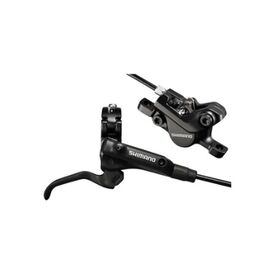 Тормоз задний SHIMANO Deore, комплект, гидравлический, для BR-M506/BL-M447, PM/PM, 1400 мм, черный, AM506RRXRX140, изображение  - НаВелосипеде.рф
