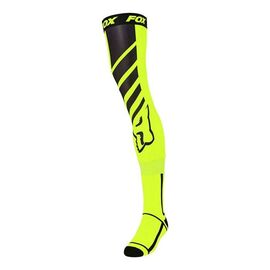 Велочулки Fox Mach One Knee Brace Sock, желтый, 25895-130, Вариант УТ-00239857: Размер: L , изображение  - НаВелосипеде.рф