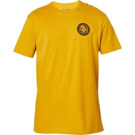 Футболка Fox Tread On SS Premium Tee, Mustard, 26014-440, Вариант УТ-00239845: Размер: L , изображение  - НаВелосипеде.рф