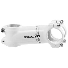 Вынос велосипедный ZOOM, 1 1/8", 110мм/+7`, для руля 31,8мм, алюминий кованый, 113г, белый, 5-404194 , изображение  - НаВелосипеде.рф
