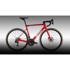 Шоссейный велосипед BMC Teammachine SLR01 Disc ONE DURA ACE Di2 28" 2019, Вариант УТ-00240818: Рама: 51 (Рост: 166-174см), Цвет: RED/WHITE/CARBON, изображение  - НаВелосипеде.рф