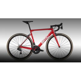 Шоссейный велосипед BMC Teammachine SLR01 Three Ultegra Di2 28" 2020, Вариант УТ-00240823: Рама: 58 (Рост: 184-192см), Цвет: RED/WHITE/CARBON, изображение  - НаВелосипеде.рф