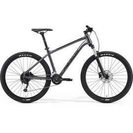 Горный велосипед Merida Big.Seven 100-2x 27,5" 2021, Вариант УТ-00240938: Рама: L(19") (Рост: 178-187см), Цвет: Antracite/Black, изображение  - НаВелосипеде.рф