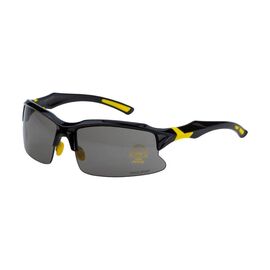 Очки велосипедные Vinca Sport, c серыми  линзами, c диоптрийной оправой, VG 108 black/lime, изображение  - НаВелосипеде.рф