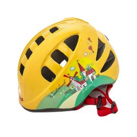 Шлем велосипедный Vinca Sport VSH 7 travel, детский, с регулировкой, желтый, Вариант УТ-00239315: Размер: S(48-52см), изображение  - НаВелосипеде.рф