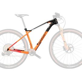Рама велосипедная MTB Wilier 110X'19 Fox 2021, Вариант УТ-00081465: Рама: М (Рост: 171-176 см.), Цвет: чёрный/оранжевый, изображение  - НаВелосипеде.рф