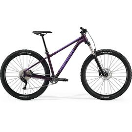 Горный велосипед Merida Big.Trail 29" 2021, Вариант УТ-00242972: Рама: L(17") (Рост: 177-183см), Цвет: SilkDarkPurple/Silver-Purple , изображение  - НаВелосипеде.рф