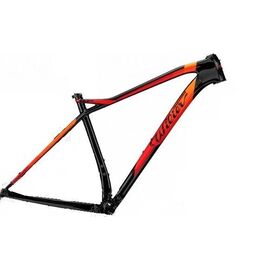 Рама велосипедная Wilier 101X 2021, E121, Вариант УТ-00243338: Размер: L (Рост: 177-182см), Цвет: Black/Orange/Red Glossy, изображение  - НаВелосипеде.рф