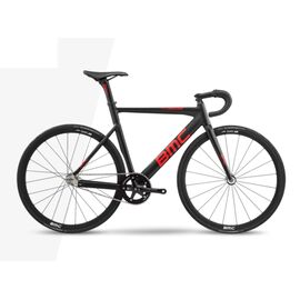 Шоссейный велосипед BMC Trackmachine AL ONE 28" 2021, Вариант УТ-00236095: Рама: M (Рост: 167-178 см.), Цвет: Black/Red , изображение  - НаВелосипеде.рф