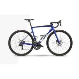 Шоссейный велосипед BMC Teammachine SLR01 FOUR Ultegra 28" 2021, Вариант УТ-00243273: Рама: 58 (Рост: 184-192см), Цвет: Blue/white/carbon, изображение  - НаВелосипеде.рф