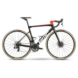Шоссейный велосипед BMC Teammachine SLR01 ONE RED AXS 28" 2021, Вариант УТ-00243274: Рама: 54 (Рост: 172-180см), Цвет: Carbon/white/red, изображение  - НаВелосипеде.рф