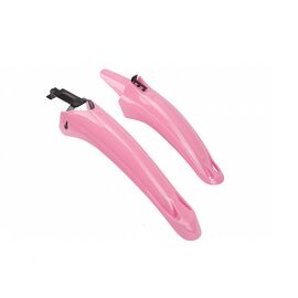Крылья велосипедные STELS XGNB-009-1, 14"-16", комплект, пластик, розовый, 610254, изображение  - НаВелосипеде.рф